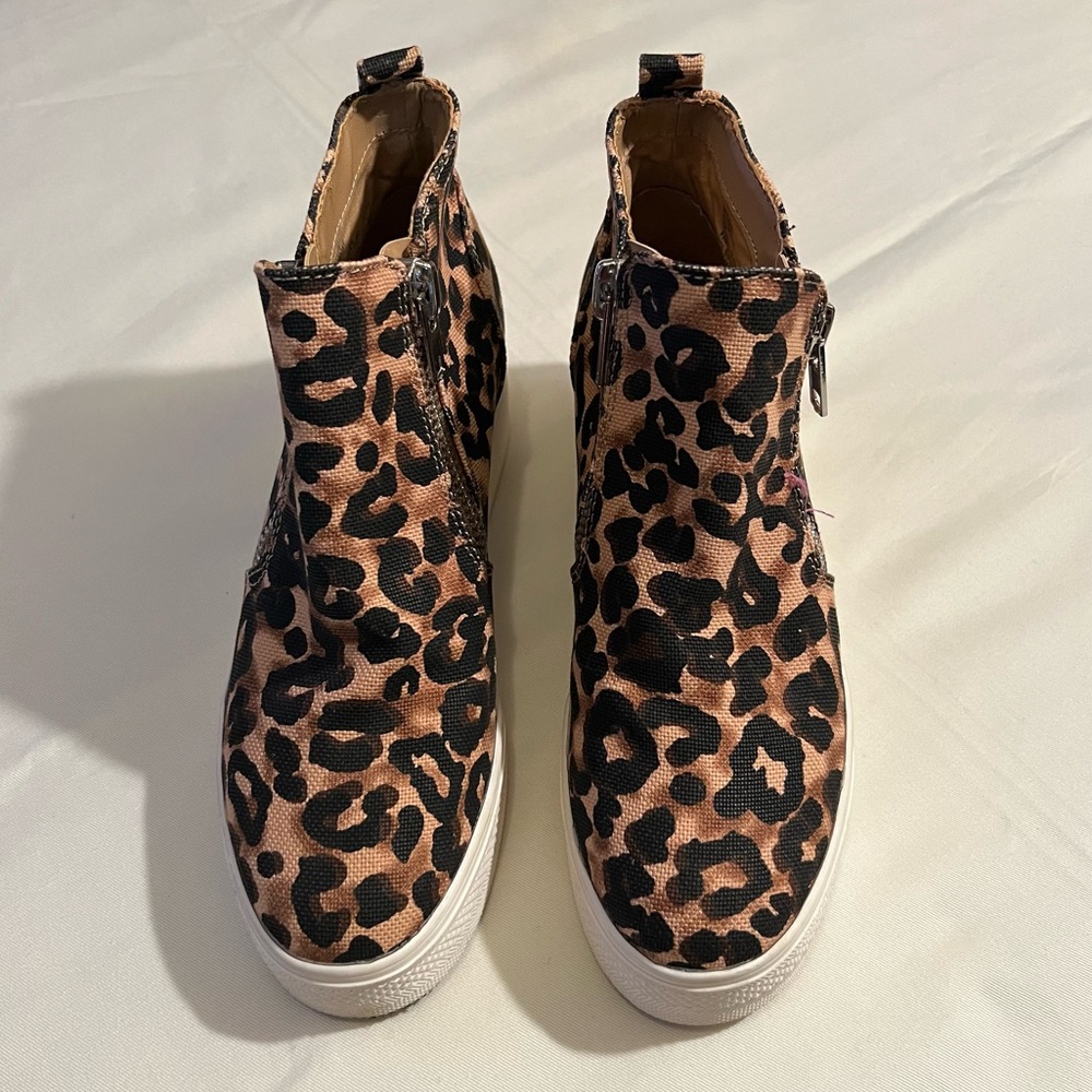 Steve Madden Leopard Print Women's Ankle Boots